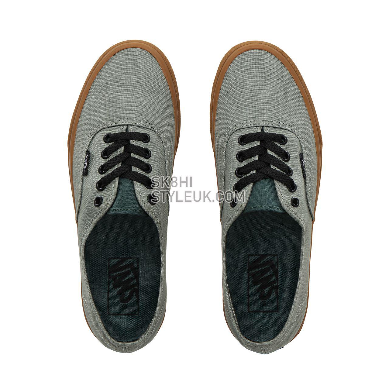 Vans Gum Authentic Classic Mens Womens - (Gum) Shadow/Trekking Green VN0A2Z5IV4T Shoes