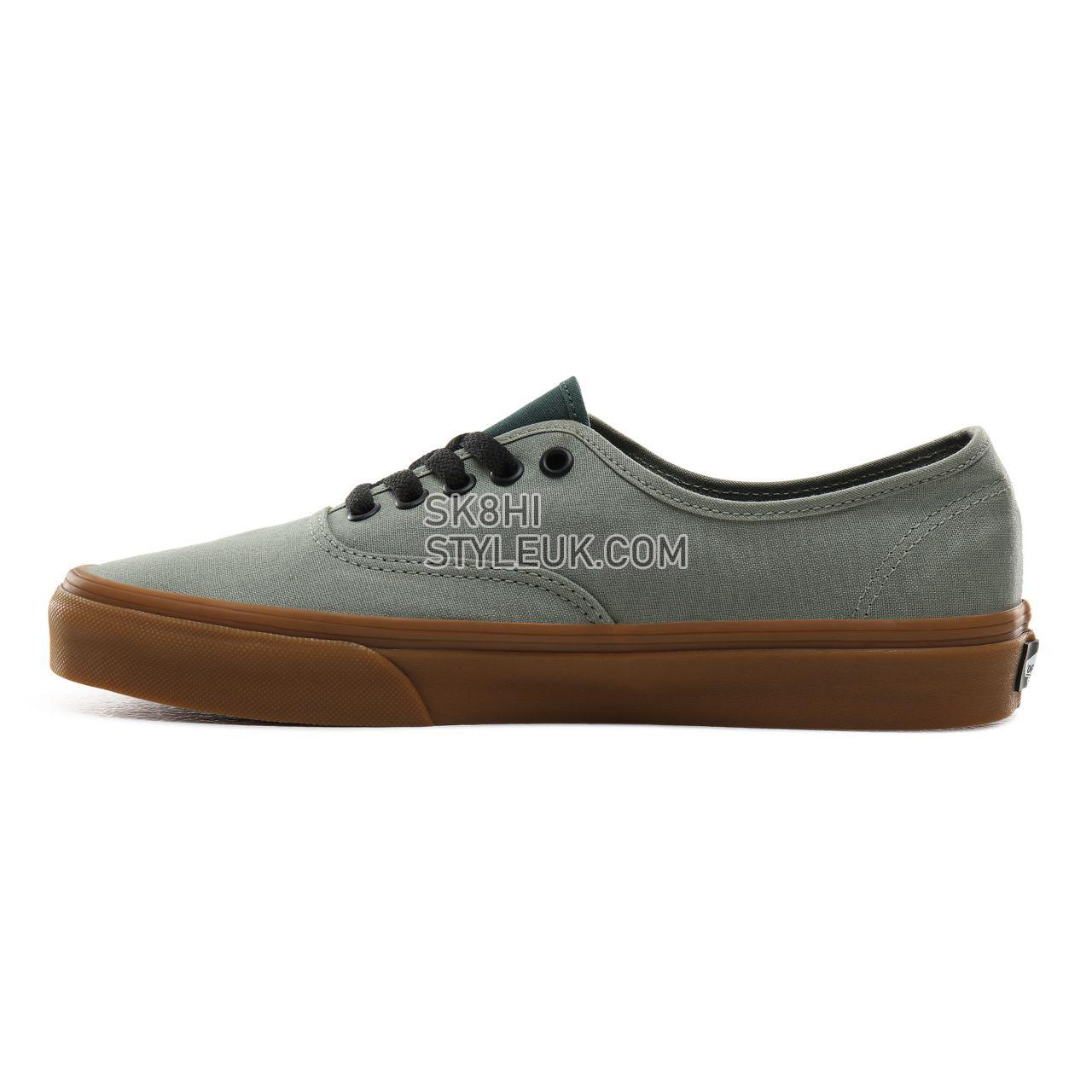 Vans Gum Authentic Classic Mens Womens - (Gum) Shadow/Trekking Green VN0A2Z5IV4T Shoes