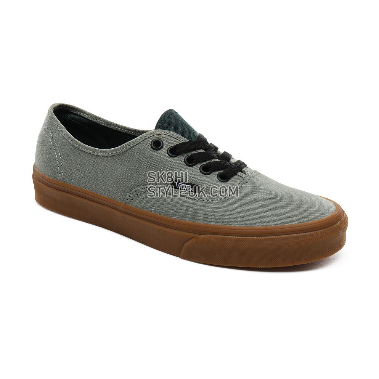 Vans Gum Authentic Classic Mens Womens - (Gum) Shadow/Trekking Green VN0A2Z5IV4T Shoes