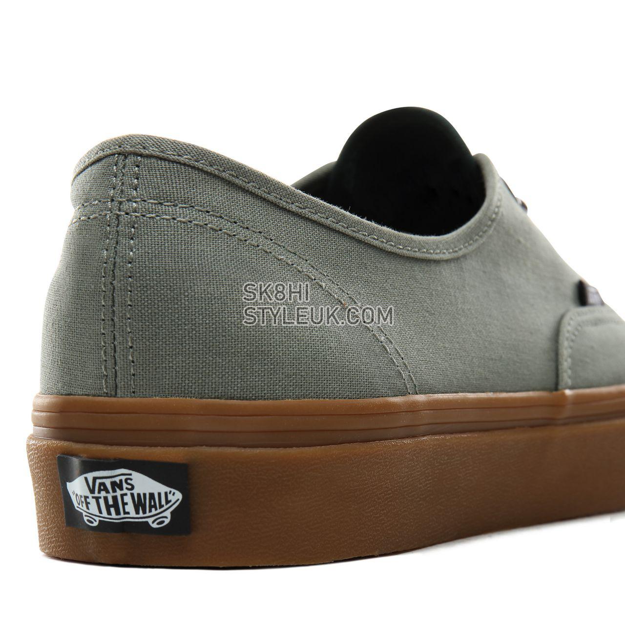 Vans Gum Authentic Classic Mens Womens - (Gum) Shadow/Trekking Green VN0A2Z5IV4T Shoes