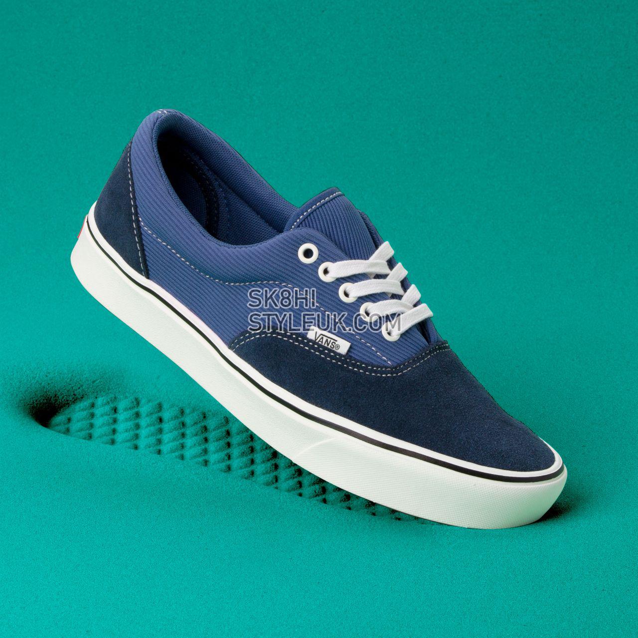 Vans Rip Cord ComfyCush Era Classic Mens Womens - (Rip Cord) Dress Blues/Marshmallow VN0A3WM9V9U Shoes