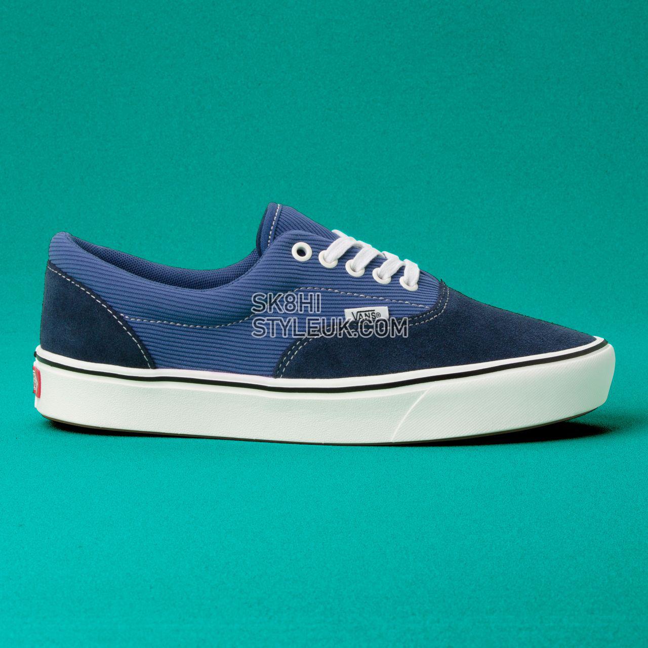 Vans Rip Cord ComfyCush Era Classic Mens Womens - (Rip Cord) Dress Blues/Marshmallow VN0A3WM9V9U Shoes