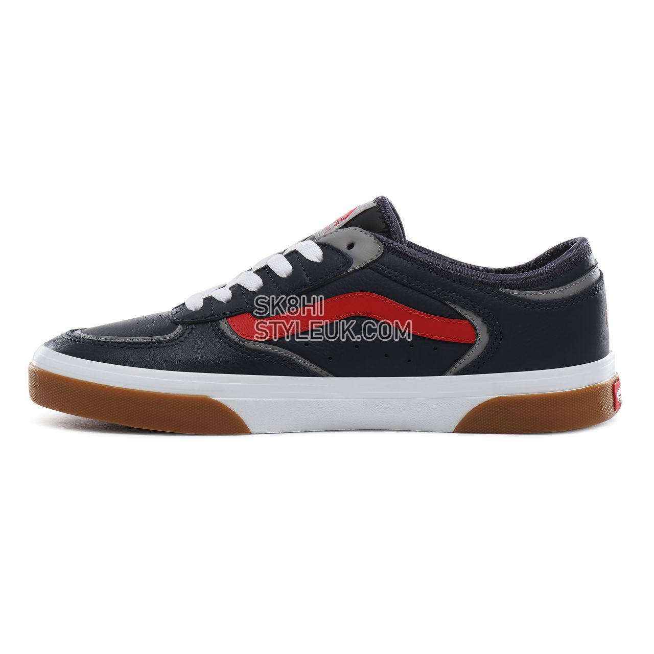 Vans Rowley Classic Classic Mens Womens - parisian night/racing red VN0A4BTTTRJ Shoes