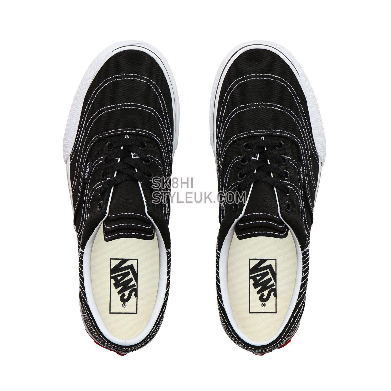 Vans Vision Voyage Era 3ra Classic Mens Womens - (Vision Voyage) Black/True White VN0A4BTMVY4 Shoes