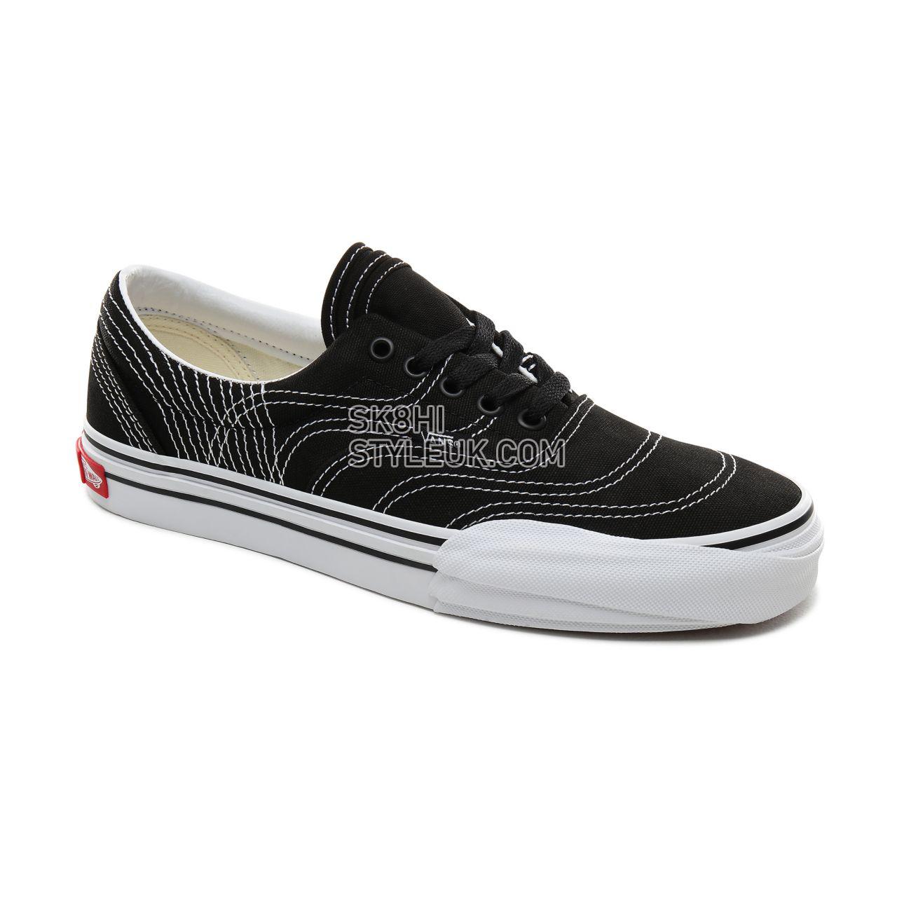 Vans Vision Voyage Era 3ra Classic Mens Womens - (Vision Voyage) Black/True White VN0A4BTMVY4 Shoes