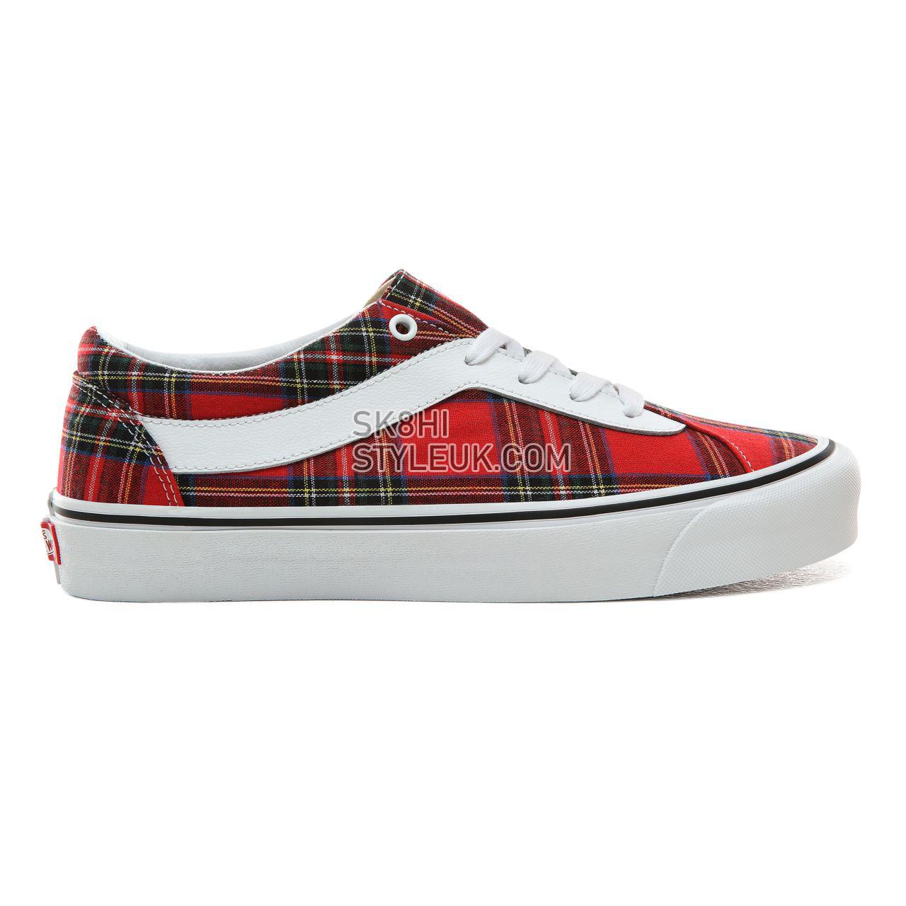 Vans Plaid Bold NI Classic Mens Womens - (Plaid) Red/True White VN0A3WLPV8C Shoes