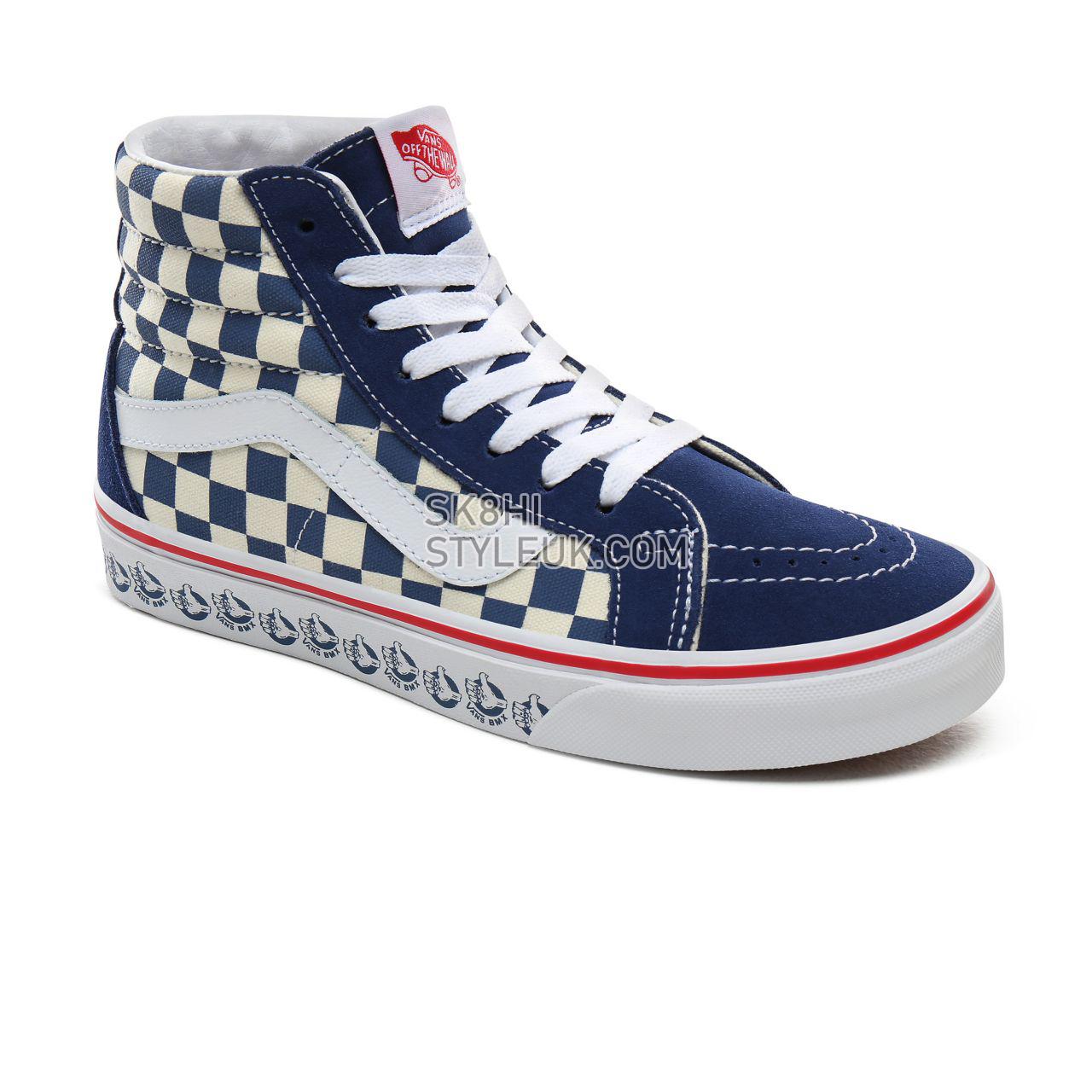 Vans BMX Sk8-Hi Reissue Classic Womens - (Vans BMX) True Navy/White VN0A4BV8V3X Shoes