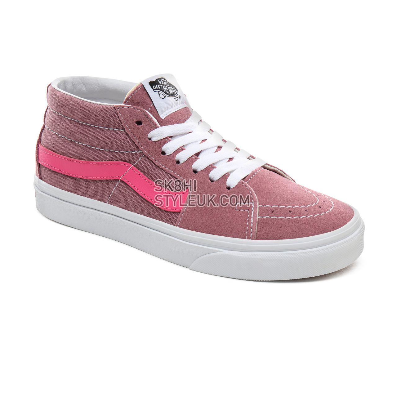 Vans Retro Sport Sk8-Mid Classic Womens - (Retro Sport) Nostalgia Rose/Azalea Pink VN0A3WM3VY2 Shoes