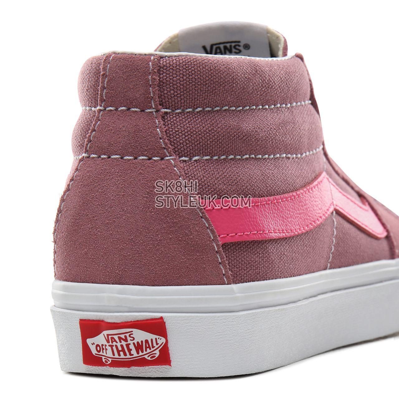 Vans Retro Sport Sk8-Mid Classic Womens - (Retro Sport) Nostalgia Rose/Azalea Pink VN0A3WM3VY2 Shoes