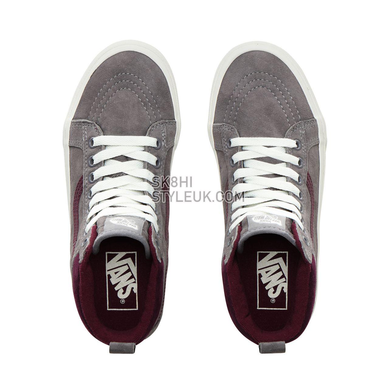 Vans Sk8-Hi MTE Classic Womens - (MTE) Frost Gray/Prune VN0A4BV7XKM Shoes