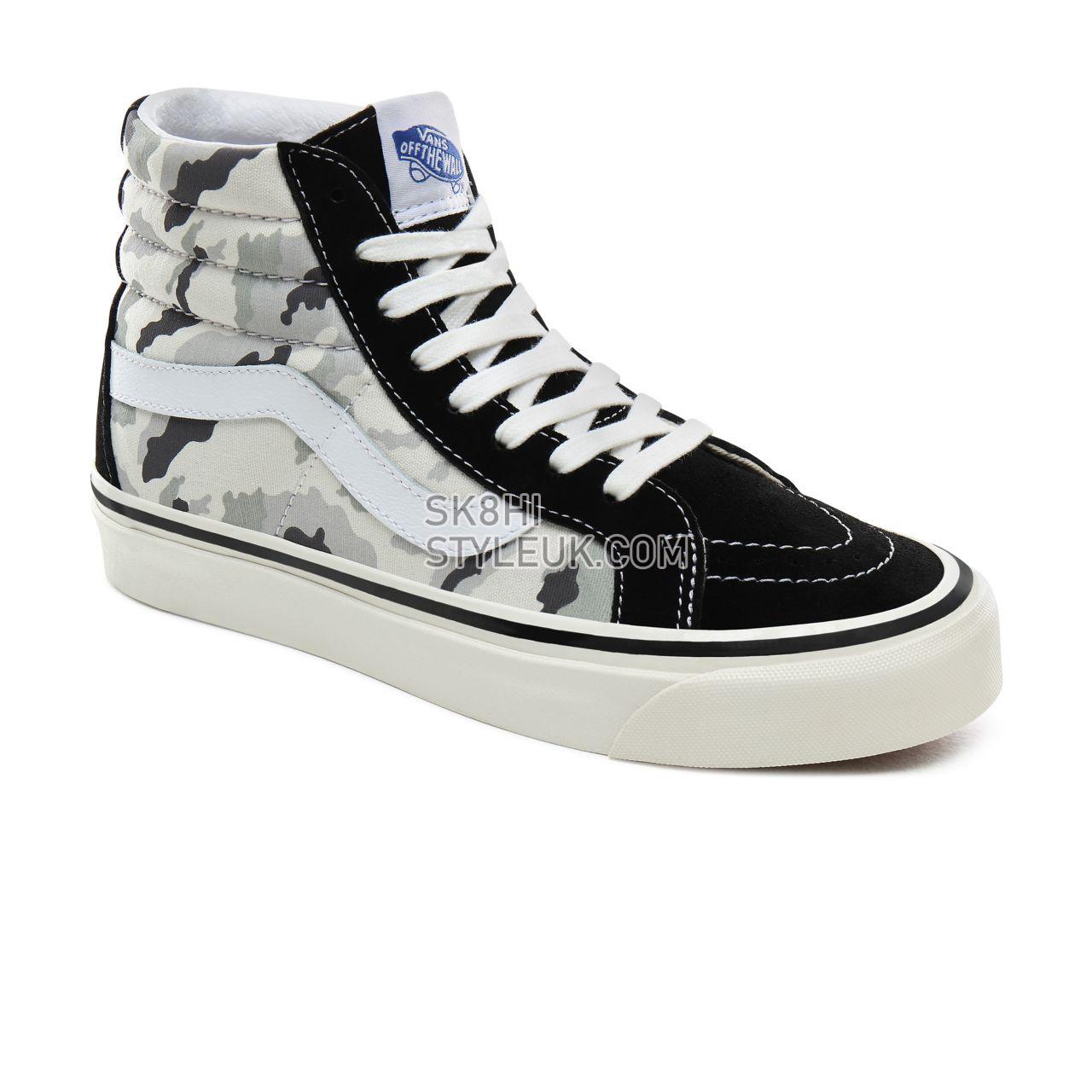 Vans Anaheim Factory Sk8-Hi 38 DX Classic Womens - (Anaheim Factory) Camo/Gray VN0A38GFV7G Shoes