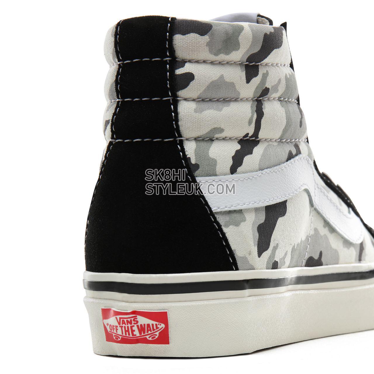 Vans Anaheim Factory Sk8-Hi 38 DX Classic Womens - (Anaheim Factory) Camo/Gray VN0A38GFV7G Shoes