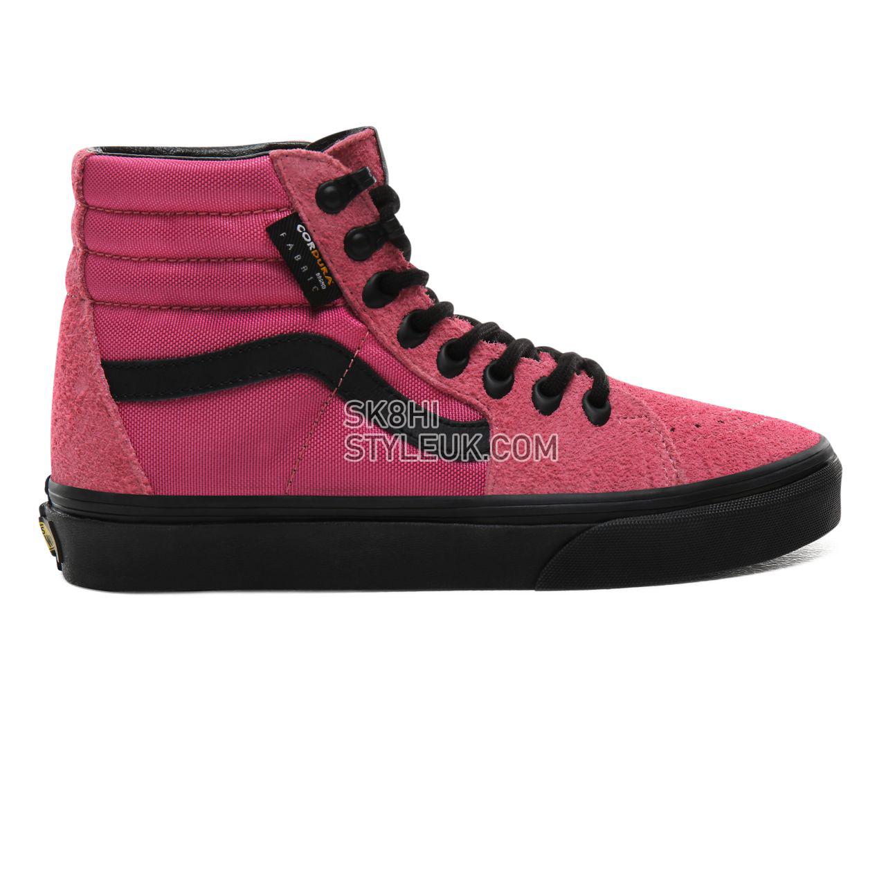 Vans Cordura Sk8-Hi Classic Womens - (Cordura) Azalea Pink/Black VN0A4BV6XK5 Shoes