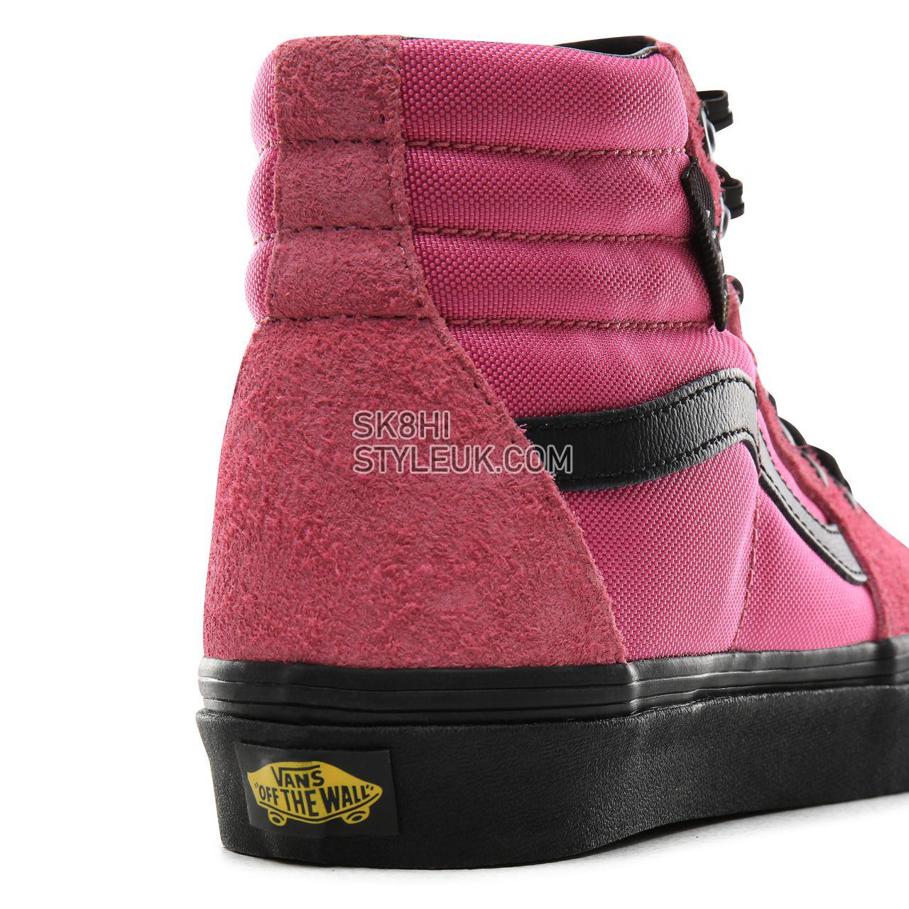 Vans Cordura Sk8-Hi Classic Womens - (Cordura) Azalea Pink/Black VN0A4BV6XK5 Shoes