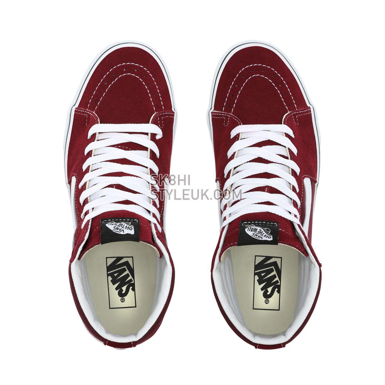 Vans SK8-Hi Platform 2.0 Classic Womens - burgundy/true white VN0A3TKNQSQ Shoes