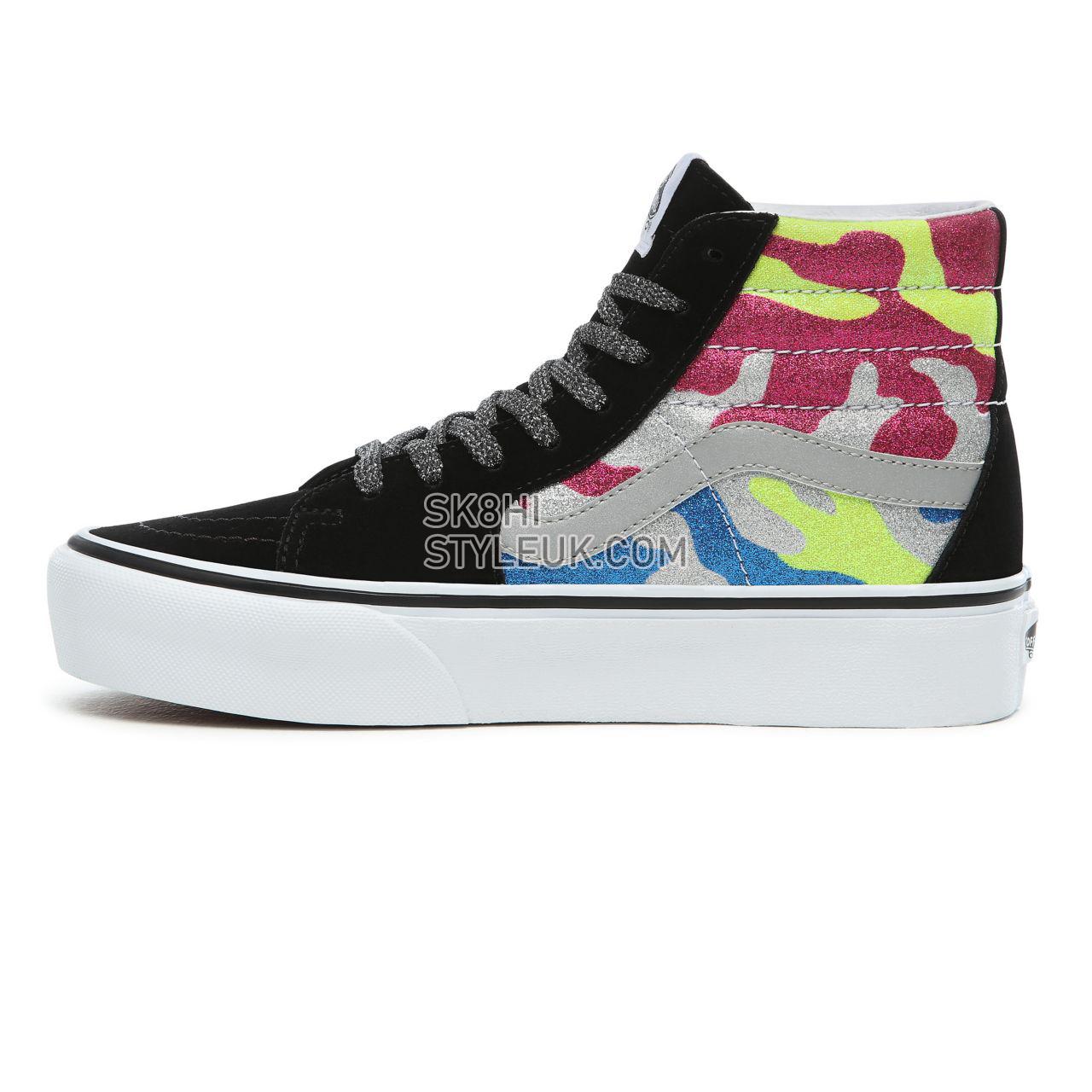 Vans After Dark SK8-Hi Platform 2.0 Classic Womens - (After Dark) camo/true white VN0A3TKNTUR Shoes