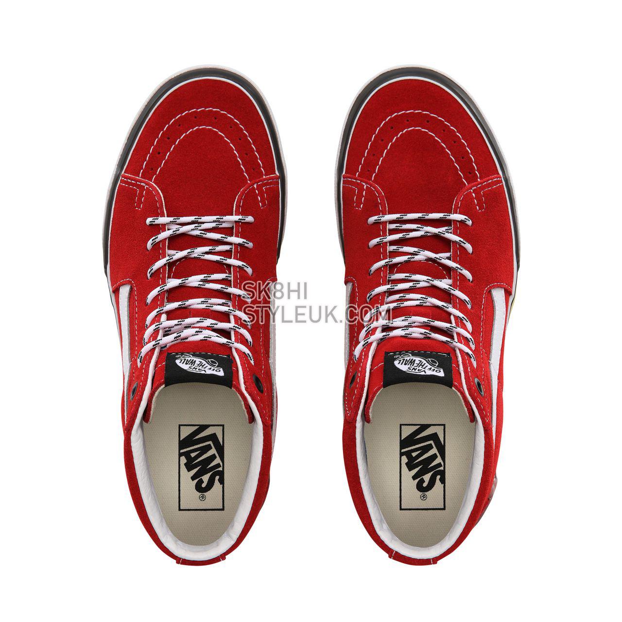 Vans SK8-Hi Stacked Classic Womens - chili pepper/true white VN0A4BTW7ZG Shoes