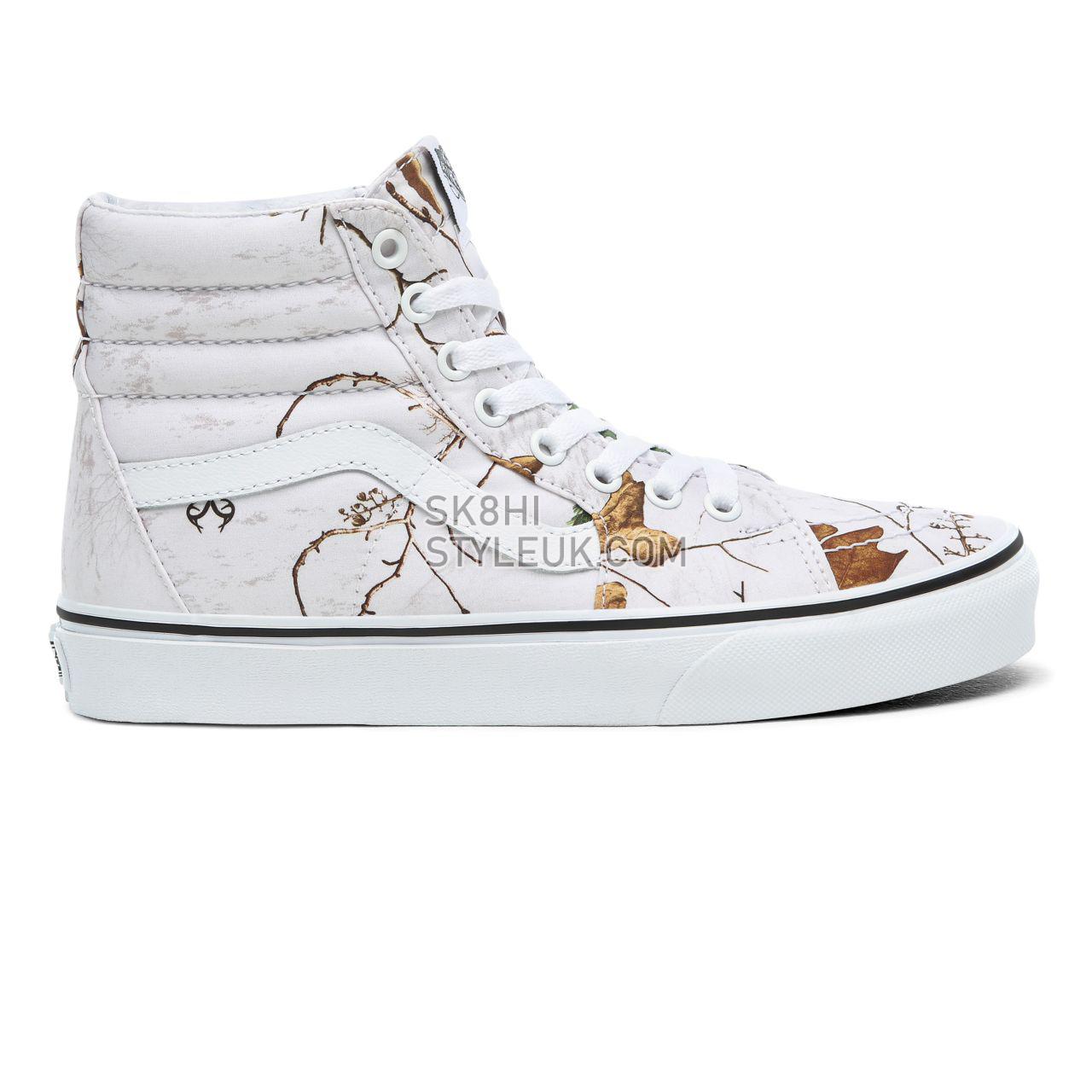 Vans Realtree Xtra x Vans  Xtra x Vans SK8-Hi Classic Womens - (Realtree Xtra) snow camo VN0A4BV6TSA Shoes