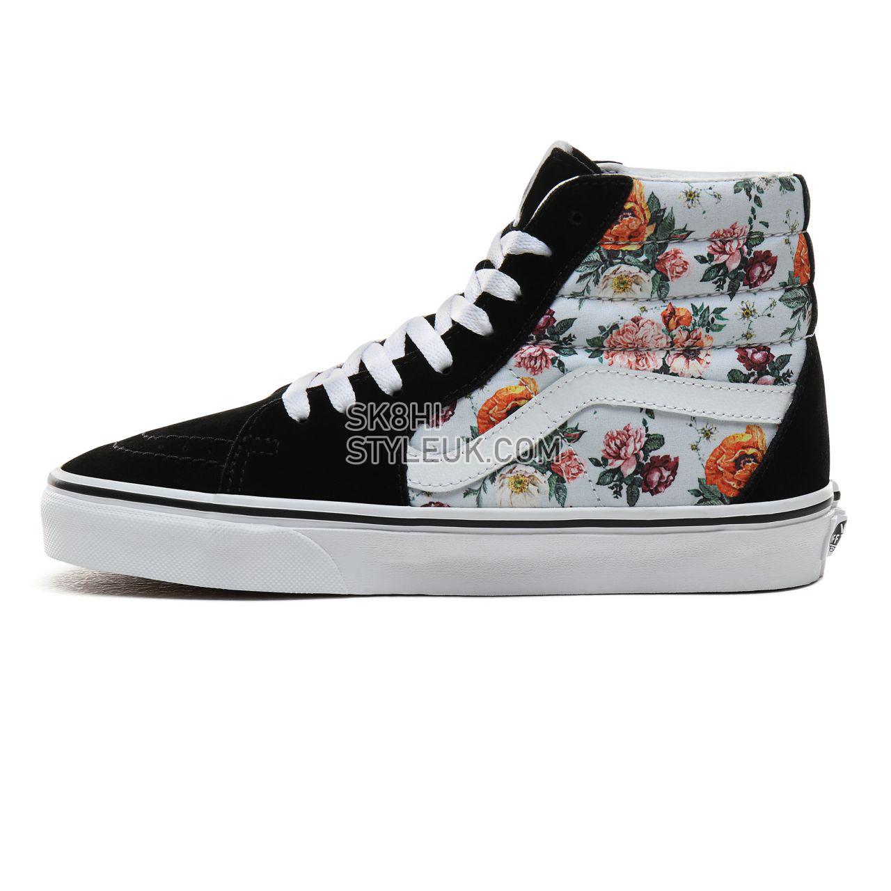 Vans Garden Floral Sk8-Hi Classic Womens - (Garden Floral) True White VN0A4BV6V3F Shoes