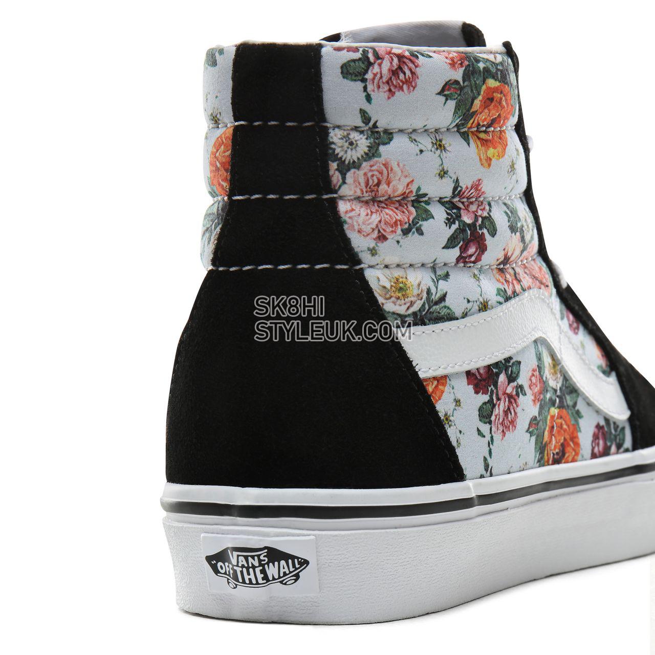 Vans Garden Floral Sk8-Hi Classic Womens - (Garden Floral) True White VN0A4BV6V3F Shoes