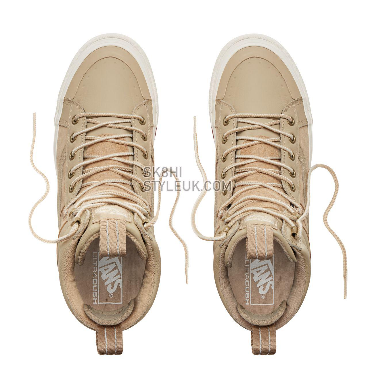 Vans Sk8-Hi Boot Mte Dx Classic Mens Womens - (Mte) Safari/Marshmallow VN0A3ZCFUQ7 Shoes