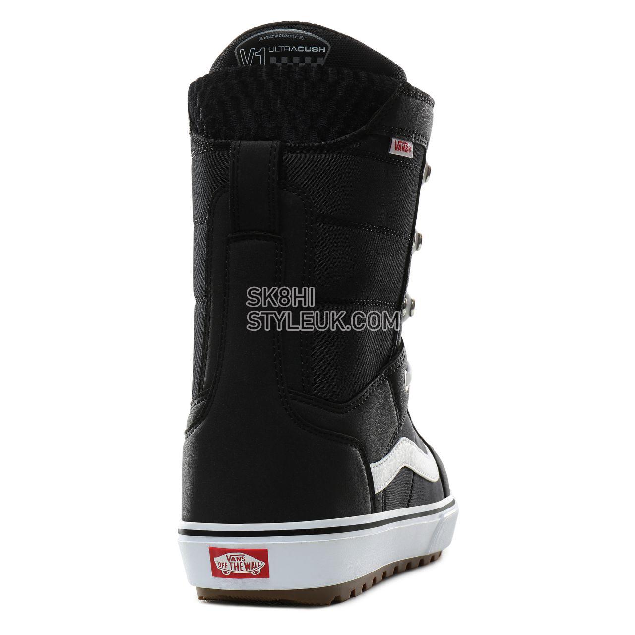 Vans Women Hi-Standard OG Snowboard Boots Womens - Black/White VN0A3TFST0U Shoes