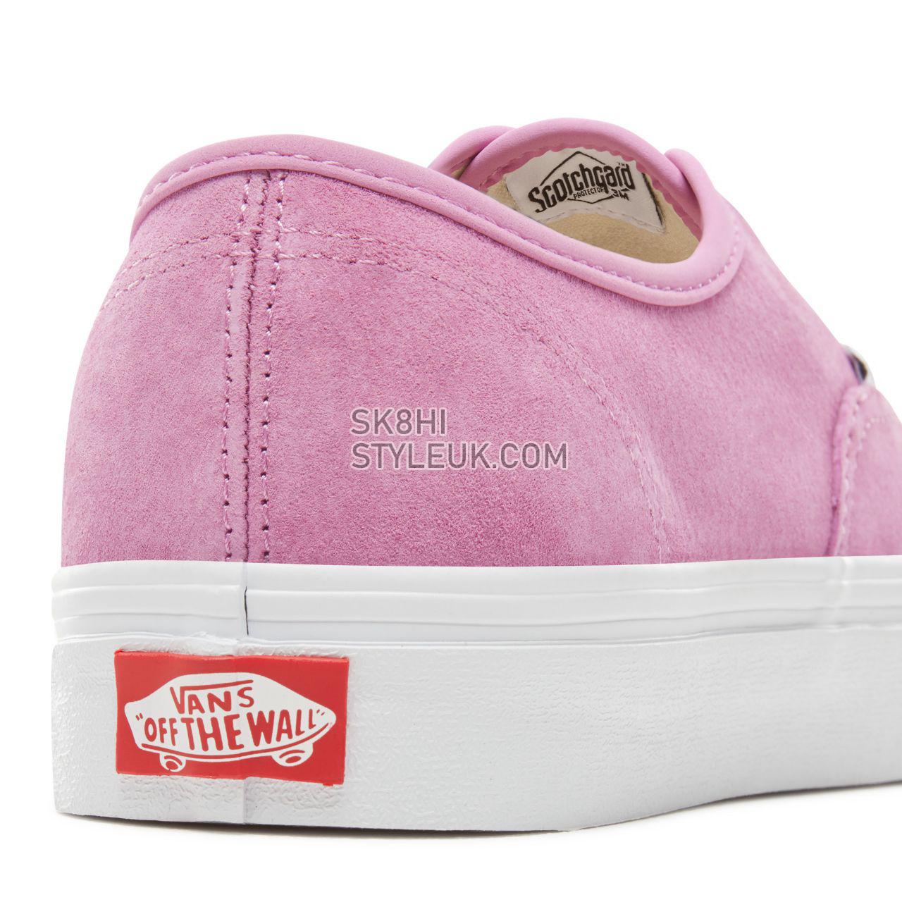 Vans Suede Authentic Classic Mens Womens - (Pig Suede) Violet/True White VA38EMU5O Shoes