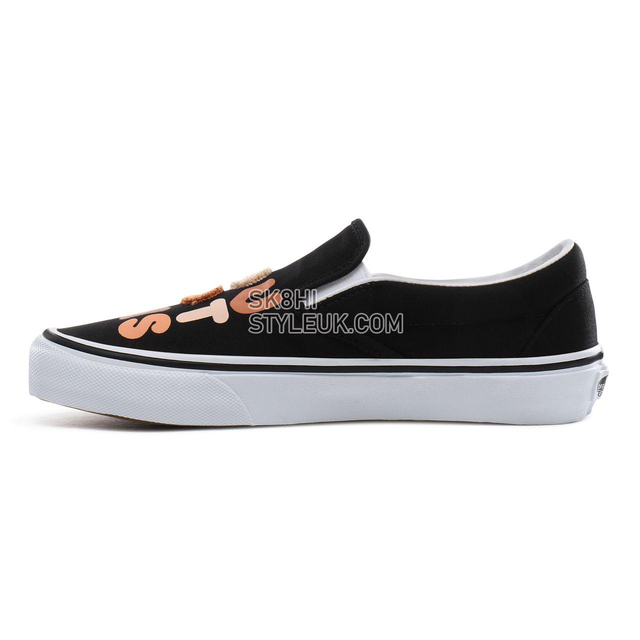 Vans Breast Cancer Awareness Classic Slip-On Classic Womens - (Breast Cancer) you got this/true white VN0A4BV3T4U Shoes