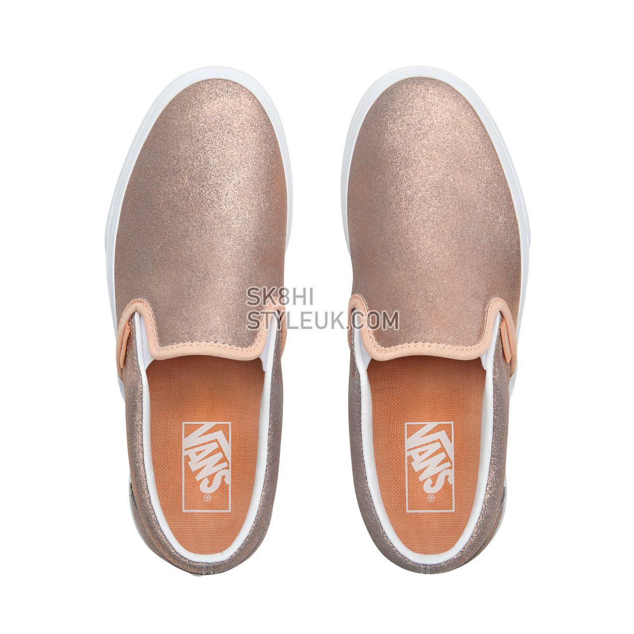 Vans Classic Slip-On Classic Womens - rose gold/rose gold VN0A4BV3T61 Shoes