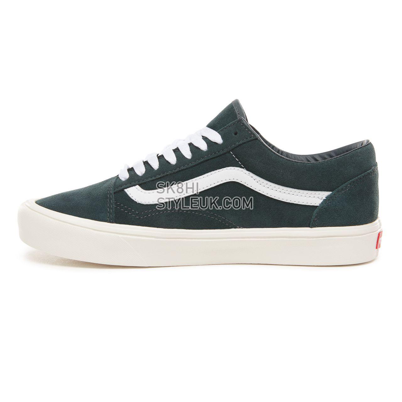 Vans Suede Old Skool Lite Classic Mens Womens - (Suede) Darkest Spruce/Marshmallow VN0A2Z5WULF Shoes