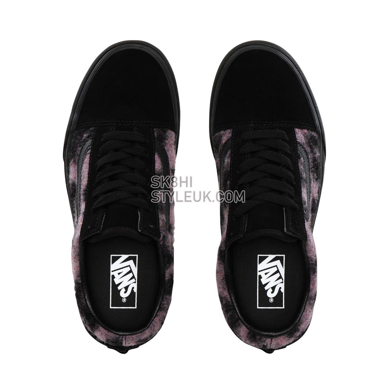 Vans Mix Leopard Old Skool Platform Classic Womens - (Mix Leopard) pink/black VN0A3B3UTRE Shoes