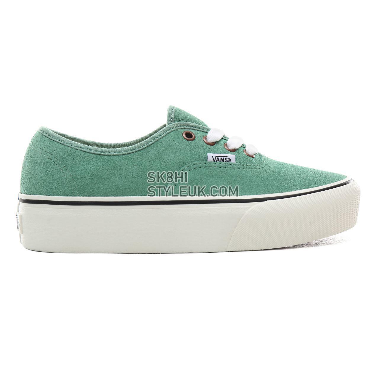 Vans Vintage Lace Authentic Platform 2.0 Classic Womens - (Vintage Lace) Creme de Menthe/Snow White VN0A3AV8V7O Shoes