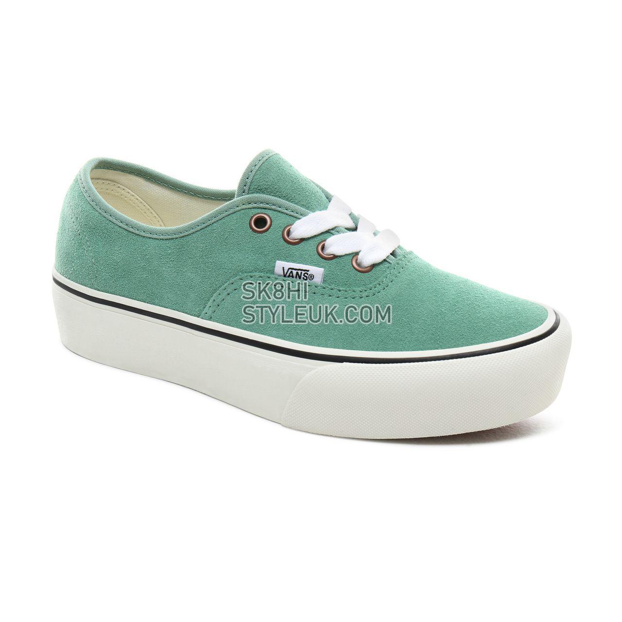 Vans Vintage Lace Authentic Platform 2.0 Classic Womens - (Vintage Lace) Creme de Menthe/Snow White VN0A3AV8V7O Shoes