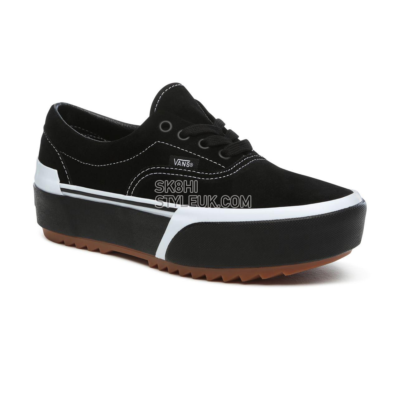 Vans Suede Era Stacked Classic Womens - (Suede) black/gum VN0A4BTOLF9 Shoes