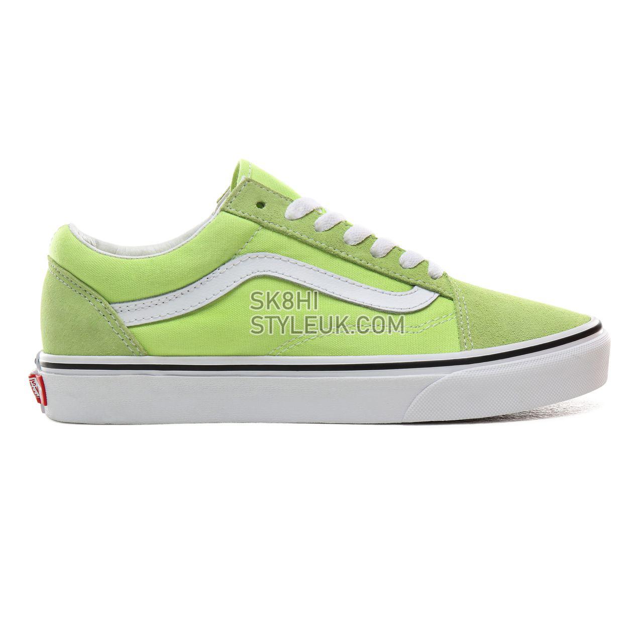 Vans Old Skool Classic Womens - Sharp Green/True White VN0A4BV5V9K Shoes