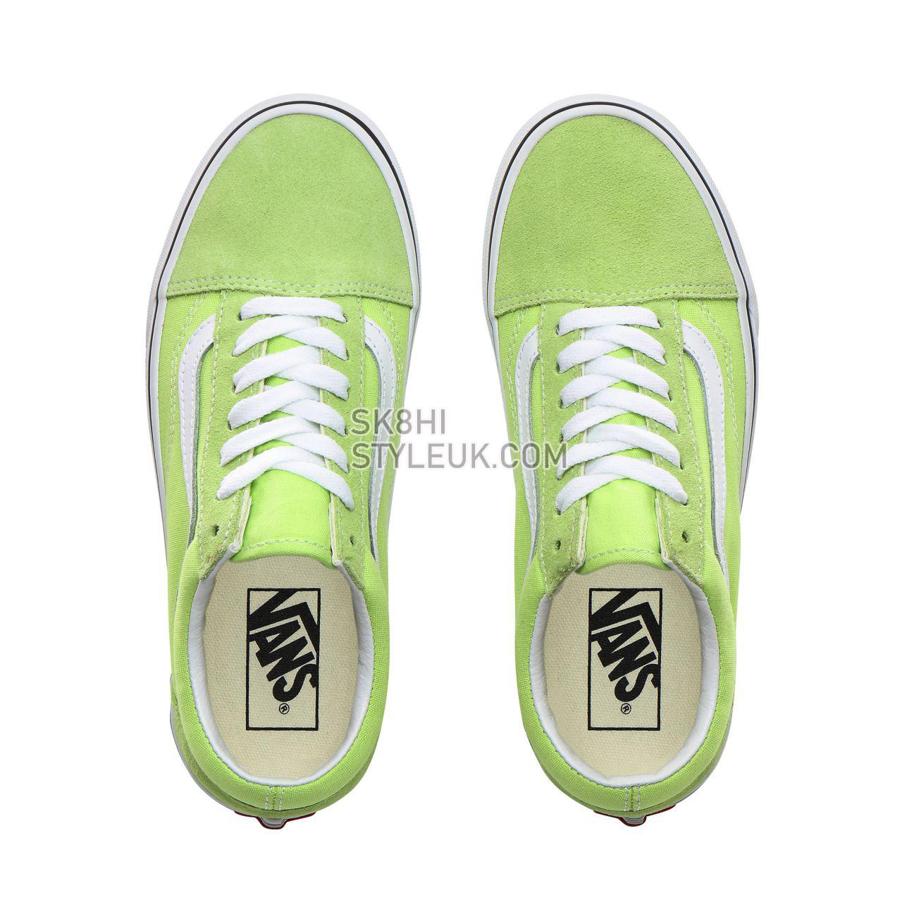 Vans Old Skool Classic Womens - Sharp Green/True White VN0A4BV5V9K Shoes