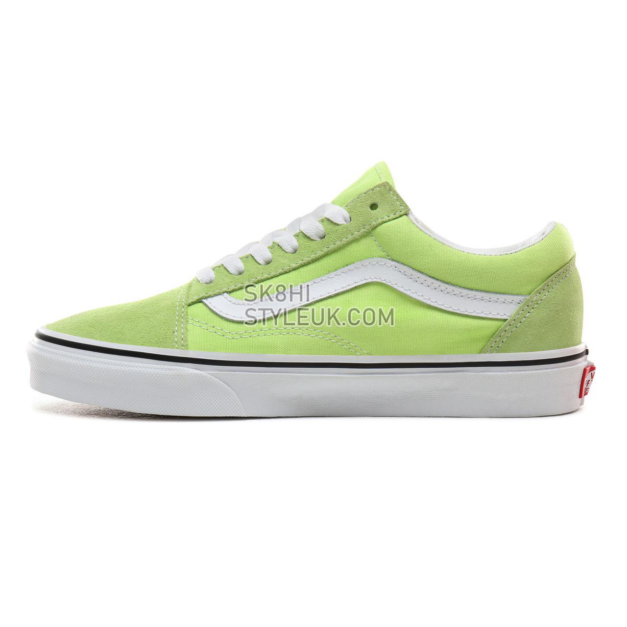 Vans Old Skool Classic Womens - Sharp Green/True White VN0A4BV5V9K Shoes