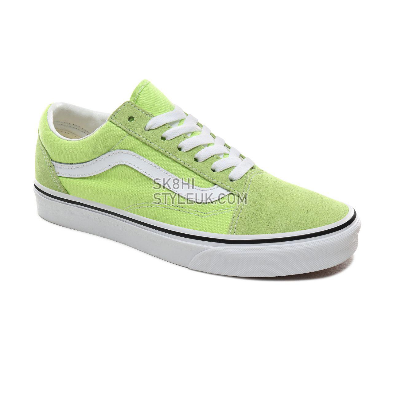 Vans Old Skool Classic Womens - Sharp Green/True White VN0A4BV5V9K Shoes