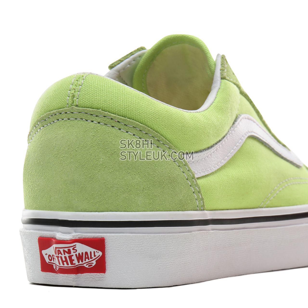 Vans Old Skool Classic Womens - Sharp Green/True White VN0A4BV5V9K Shoes