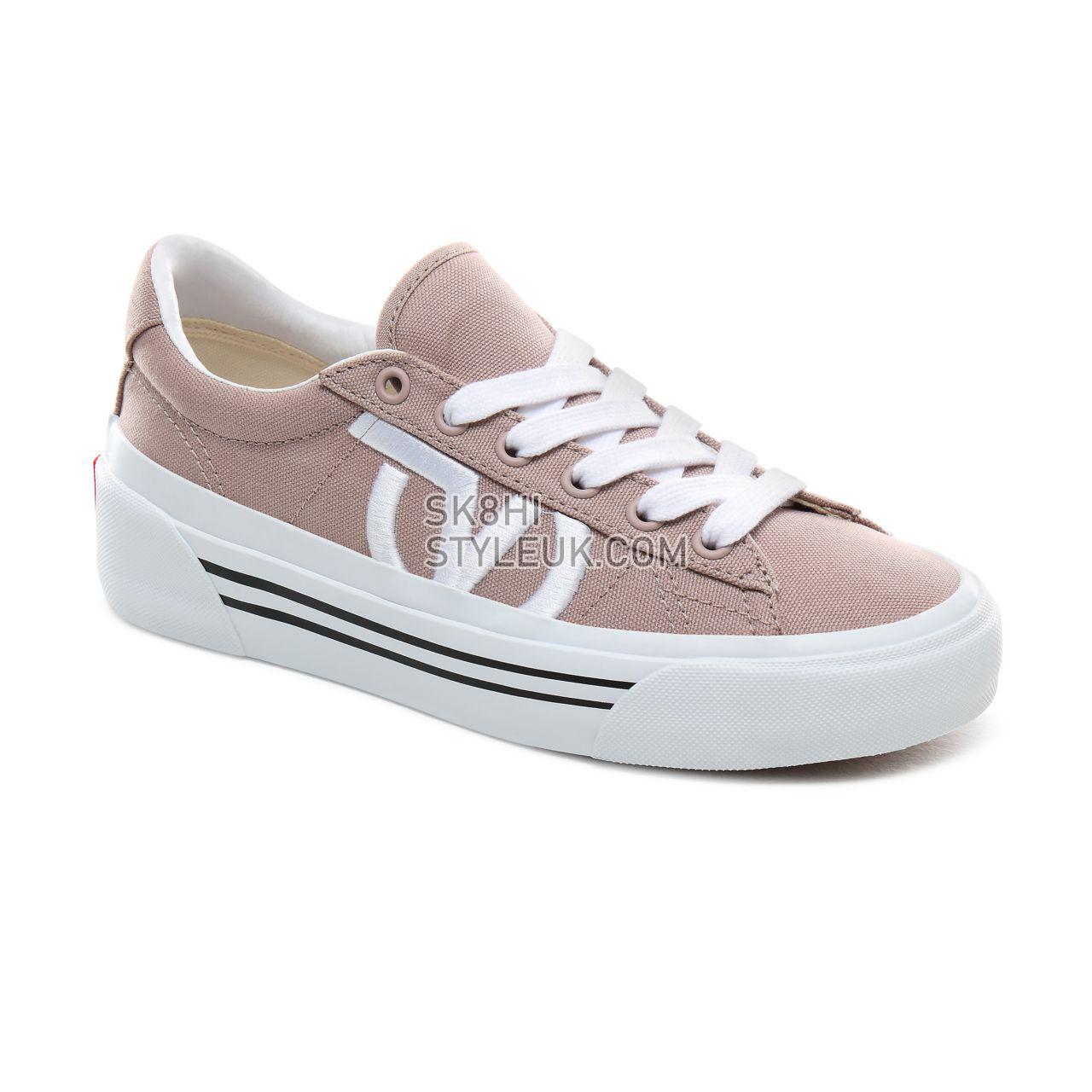 Vans Canvas Sid NI Classic Womens - (Canvas) Shadow Gray/True White VN0A4BNFXMD Shoes