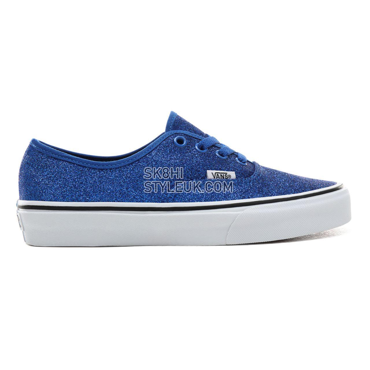 Vans Glitter Authentic Classic Womens - (Glitter) Princess Blue/True White VN0A2Z5IV4Q Shoes