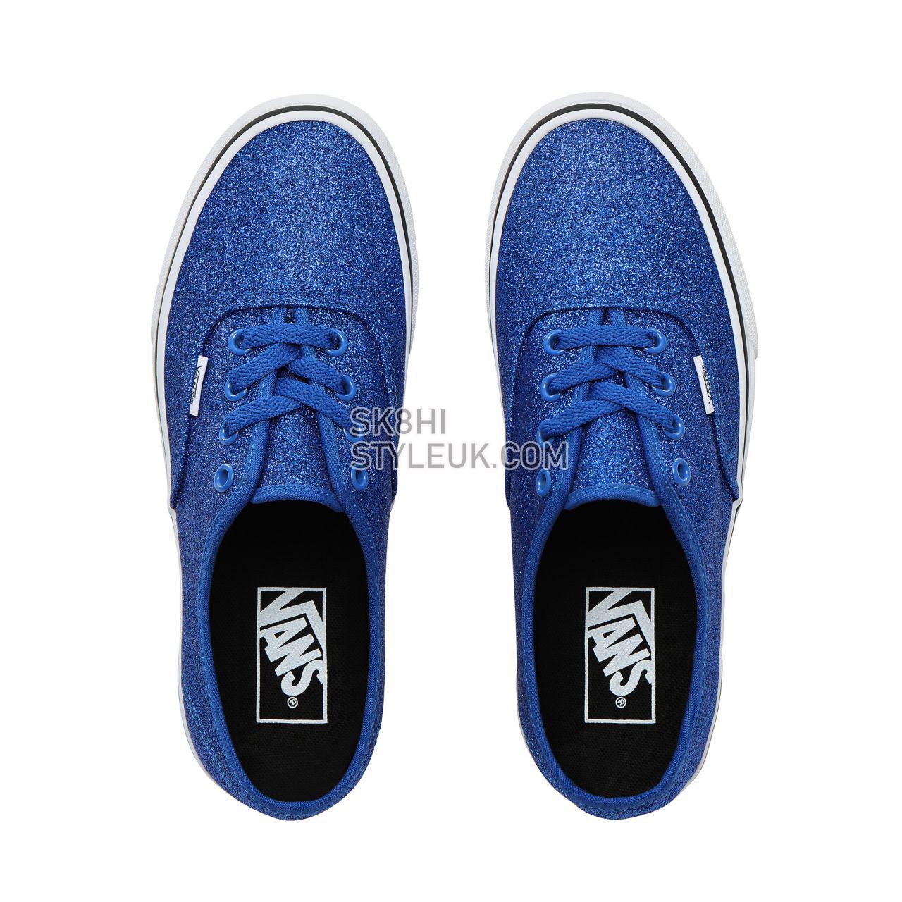 Vans Glitter Authentic Classic Womens - (Glitter) Princess Blue/True White VN0A2Z5IV4Q Shoes