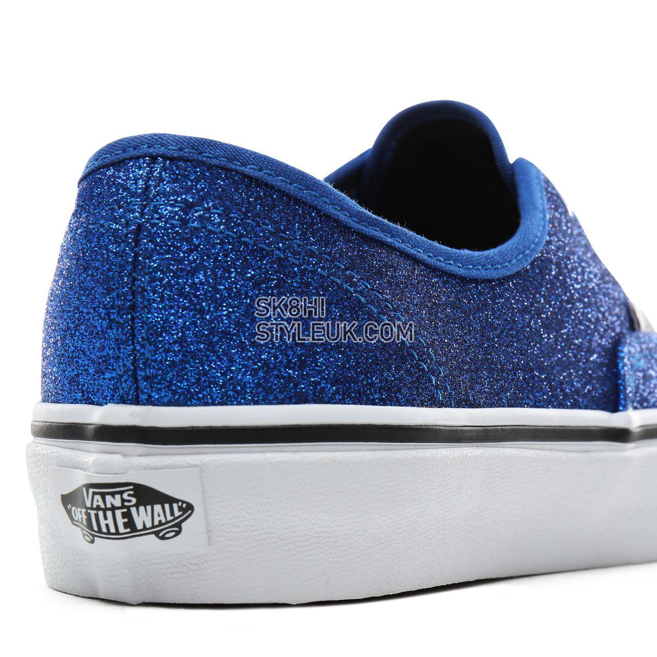 Vans Glitter Authentic Classic Womens - (Glitter) Princess Blue/True White VN0A2Z5IV4Q Shoes