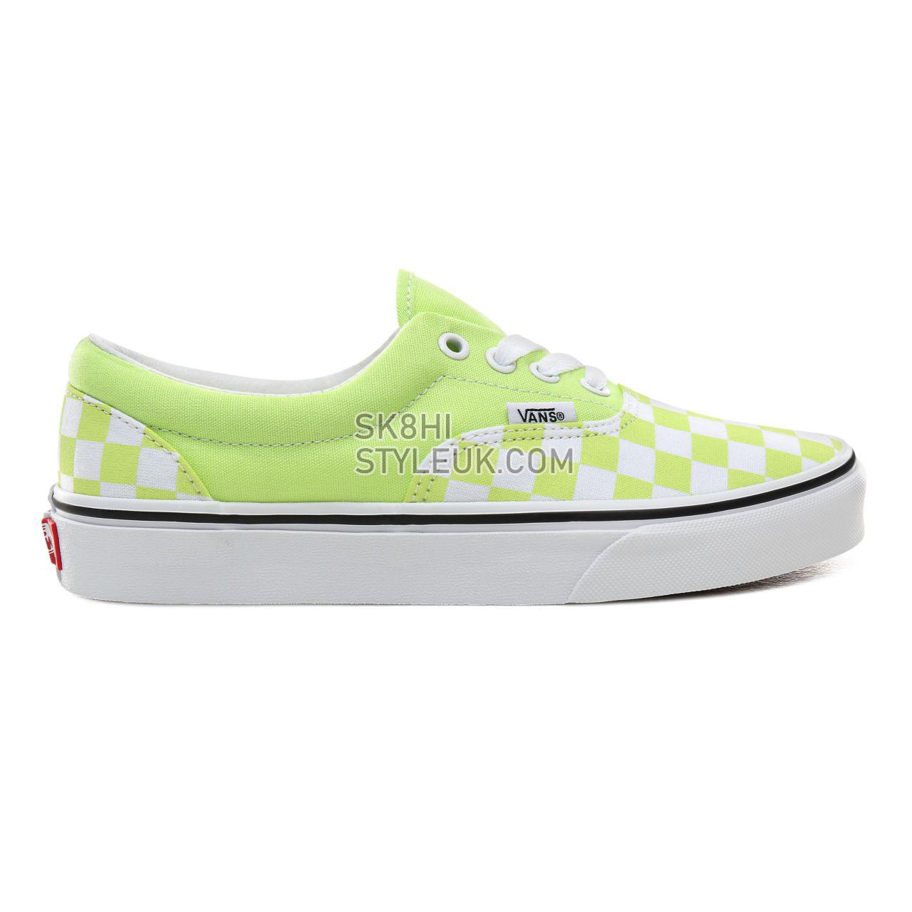 Vans Checkerboard Era Classic Womens - (Checkerboard) Sharp Green/True White VN0A4BV4VXK Shoes