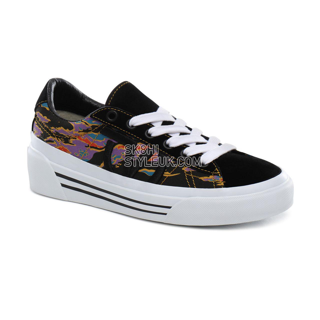 Vans Tiger Camo Sid NI Classic Womens - (Tiger Camo) black/true white VN0A4BNFT1P Shoes