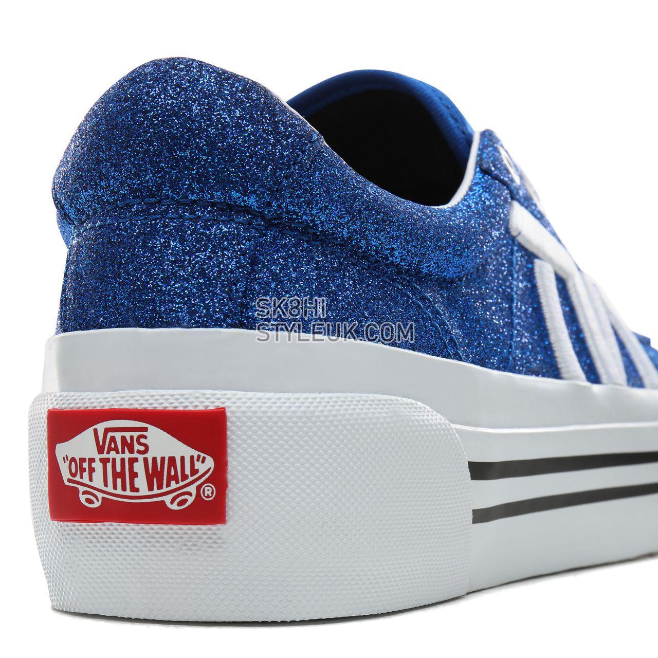 Vans Glitter Sid NI Classic Womens - (Glitter) Princess Blue/True White VN0A4BNFV4Q Shoes