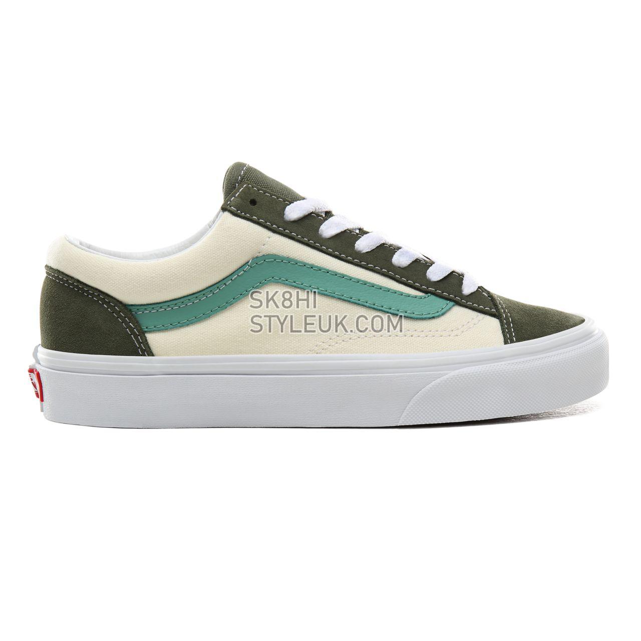 Vans Retro Sport Style 36 Classic Womens - (Retro Sport) Deep lichen Green/Creme de Menthe VN0A3DZ3VY0 Shoes