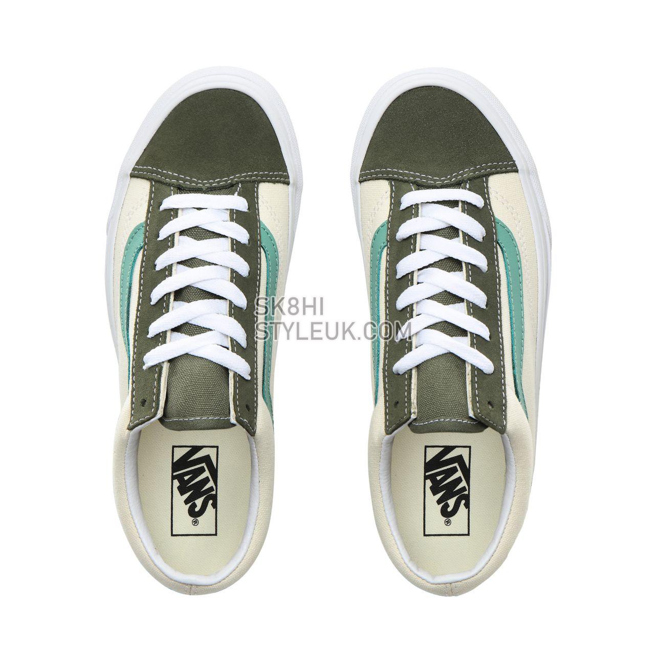 Vans Retro Sport Style 36 Classic Womens - (Retro Sport) Deep lichen Green/Creme de Menthe VN0A3DZ3VY0 Shoes