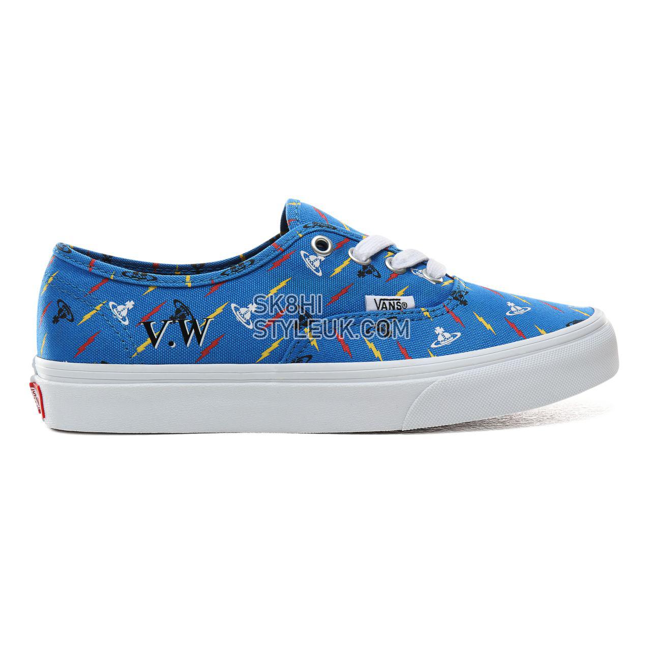 Vans x Vivienne Westwood Authentic Classic Womens - (Vivienne Westwood) Thunderbolt Orbs/True White VN0A2Z5IV7C Shoes