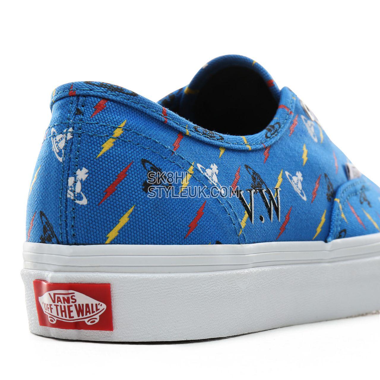 Vans x Vivienne Westwood Authentic Classic Womens - (Vivienne Westwood) Thunderbolt Orbs/True White VN0A2Z5IV7C Shoes